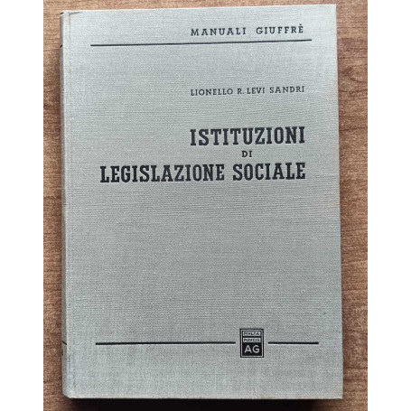 ISTITUZIONI DI LEGISLAZIONE SOCIALE
