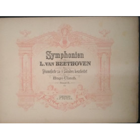 Symphonien. Pianoforte zu 4 handen bearbeitet