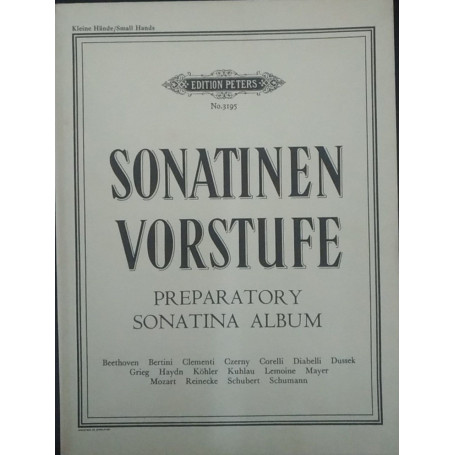 Sonatinen vorstufe. Preparatory sonatina album