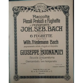 Raccolta di piccoli preludi e fughette per pianoforte