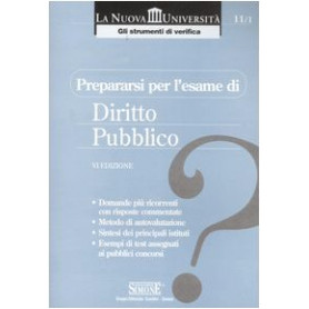 Prepararsi per l'esame di diritto pubblico