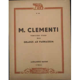 Ventitre studi dal gradus ad parnassum