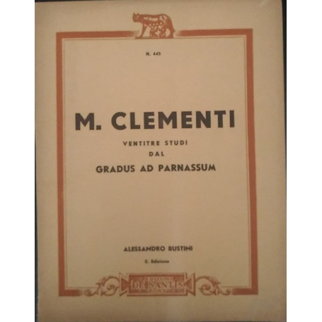 Ventitre studi dal gradus ad parnassum
