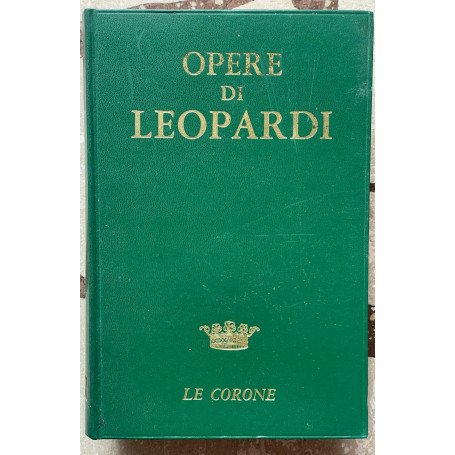 opere di leopardi