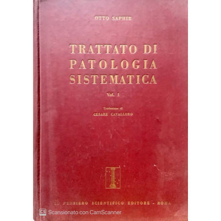 Trattato di patologia sistematica. Vol 1