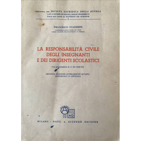 La responsabilità civile degli insegnanti e dei dirigenti scolastici
