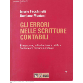 Gli errori nelle scritture contabili