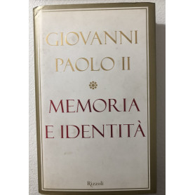 Memoria e identitàÂ . Conversazioni a cavallo dei millenni.