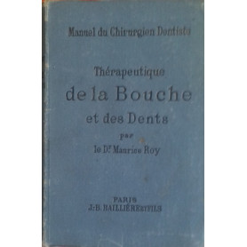 Thérapeutique de la Bouche et Des dents
