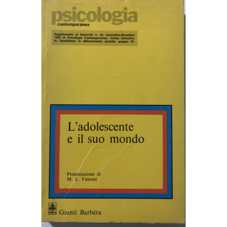 L'adolescente e il suo mondo.