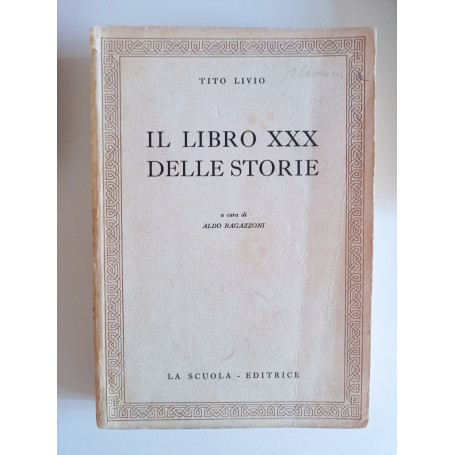 Il libro XXX delle storie