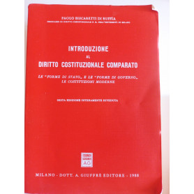 Introduzione al diritto costituzionale comparato