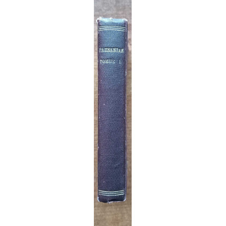 PAUSANIAE GRAECIAE DESCRIPTIO TOMUS I