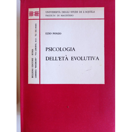 Psicologia dell'età evolutiva