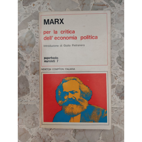 Per la critica dell'economia politica