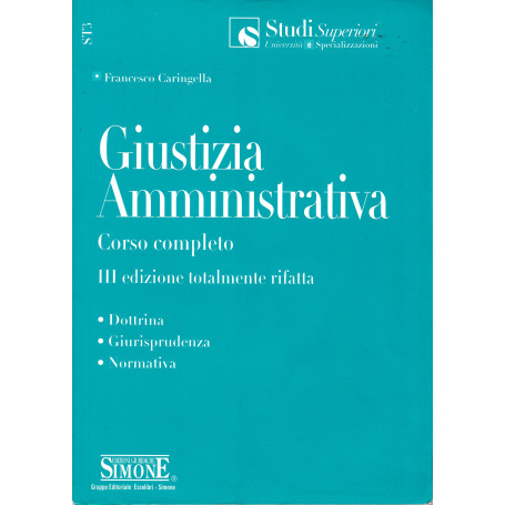 Giustizia amministrativa. Corso completo. Dottrina