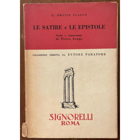 le satire e le epistole