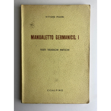 Manualetto germanico I