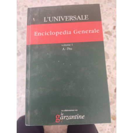 Enciclopedia Generale volume1