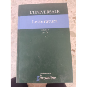 Letteratura. Volume 1 A-O