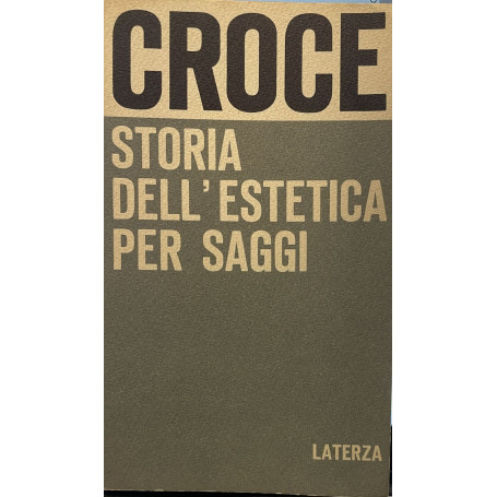 Storia dell'estetica per saggi
