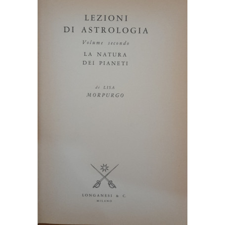 Lezioni di astrologia: La natura dei pianeti (volume 2)