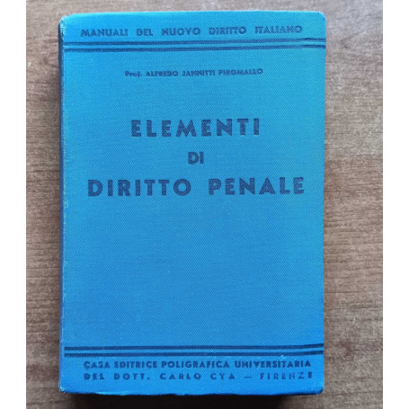Elementi di diritto penale