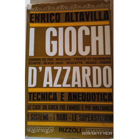 I giochi d'azzardo