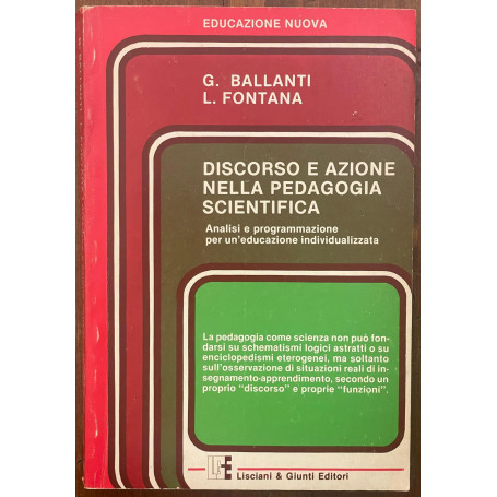 Discorso e azione nella pedagogia scientifica