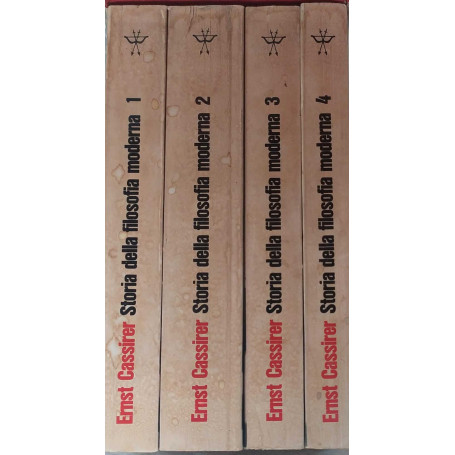 Storia della filosofia moderna. Volume I II III IV