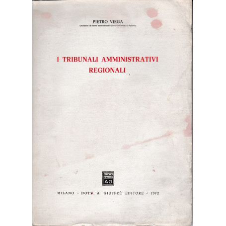 I tribunali amministrativi regionali