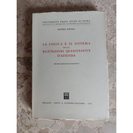 La logica e il sistema delle rivelazioni quantitative d'azienda