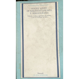nuove linee di biblioteconomia e bibliografia