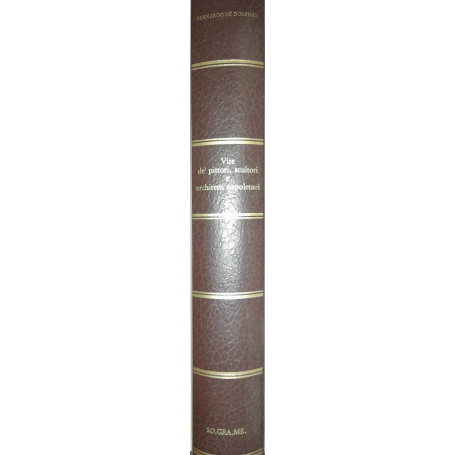 Bernardo De Dominici. Vite de' pittori scultori e architetti napoleatani. Pagine scelte e annotate da Felice De Filippis