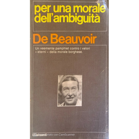 Per una morale dell' ambiguità