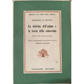 La dottrina dell'anima e la teoria della conoscenza