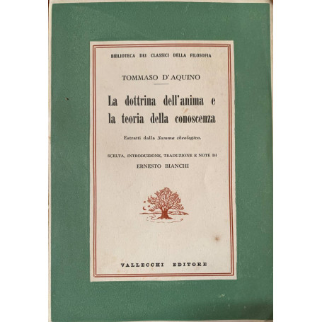 La dottrina dell'anima e la teoria della conoscenza