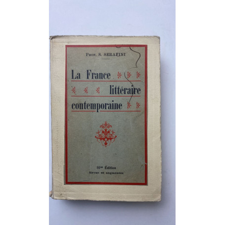 La France littèraire contemporaine