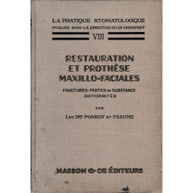 Restauration et prothése maxillo-faciales