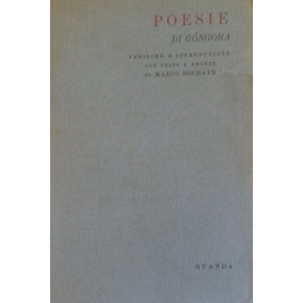 Poesie di Gà³ngora. Con testo a fronte