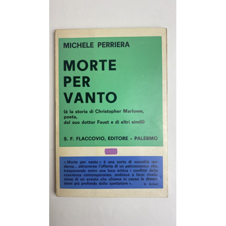 Morte per vanto