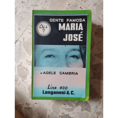 Gente famosa: Maria Josè