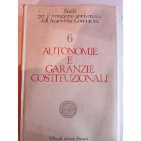 Autonomie e garanzie costituzionali