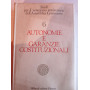 Autonomie e garanzie costituzionali