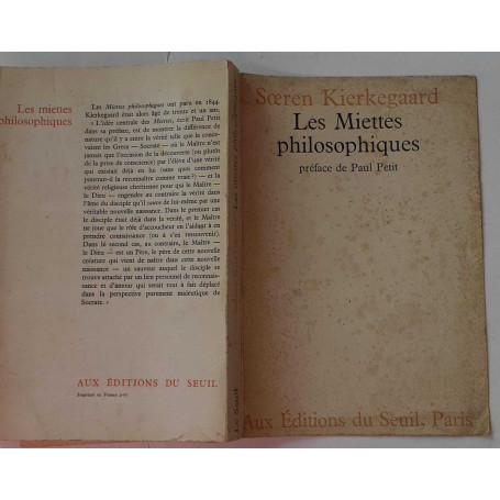 Les miettes philosophiques