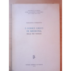 I codici greci di medicina