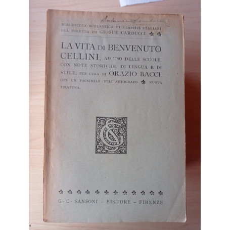 La vita di Benvenuto Cellini