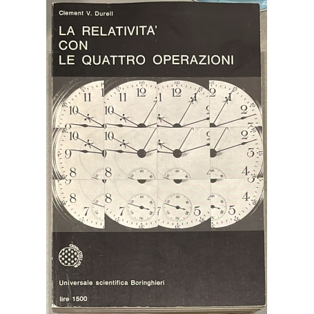 La relatività' con le quattro operazioni