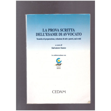 La prova scritta dell'esame di avvocato