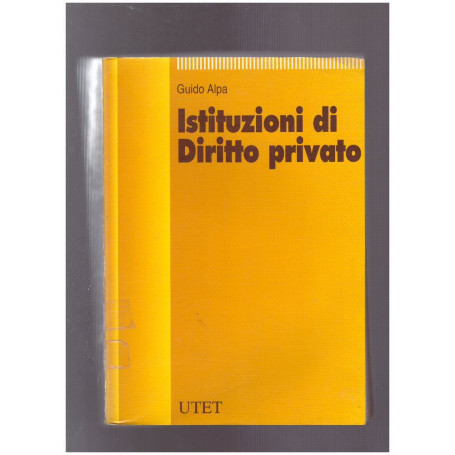Istituzioni di diritto privato
